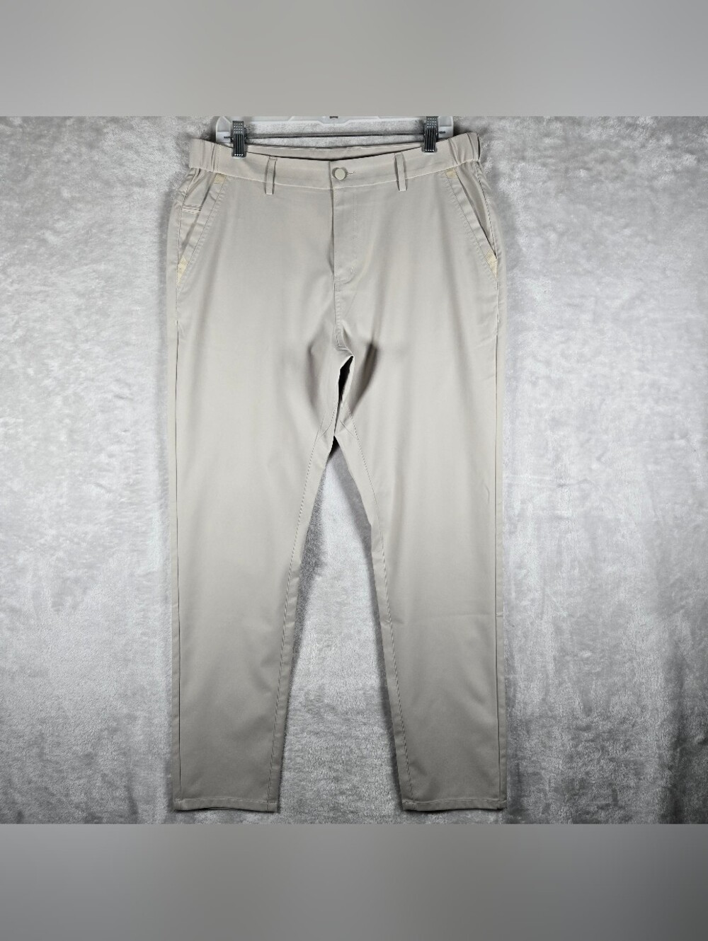 Jack Archer Jetsetter Tech Pants Mens Size 34x32 Tapered Fit Stretch Sand Taupe